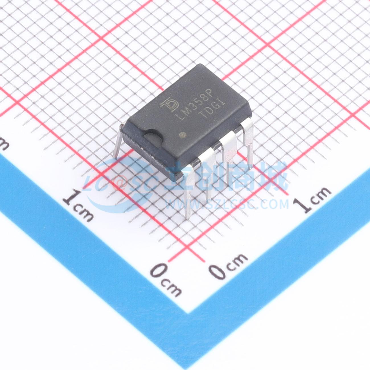 点击查看大图 LM358P-TUDI实物图