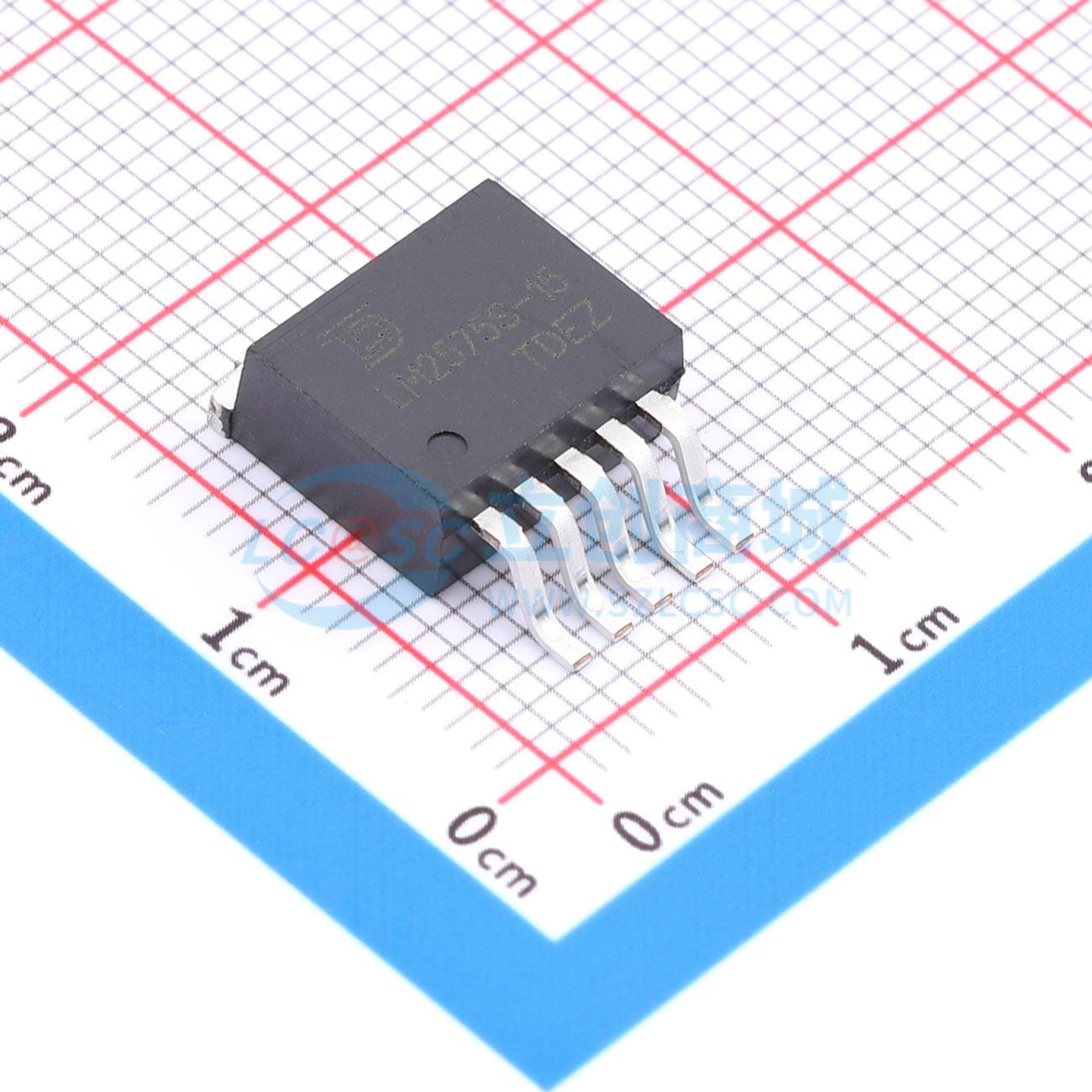 点击查看大图 LM2575SX-15/NOPB-TUDI实物图