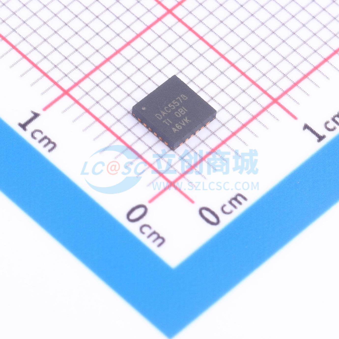 点击查看大图 DAC5578SRGET实物图
