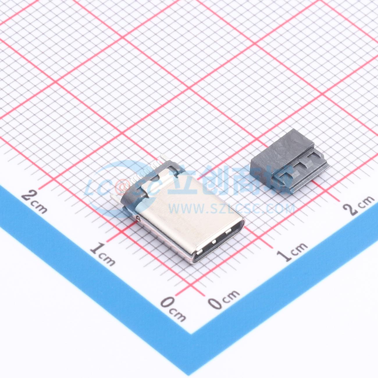 点击查看大图 TYPE-C-24P-GON实物图