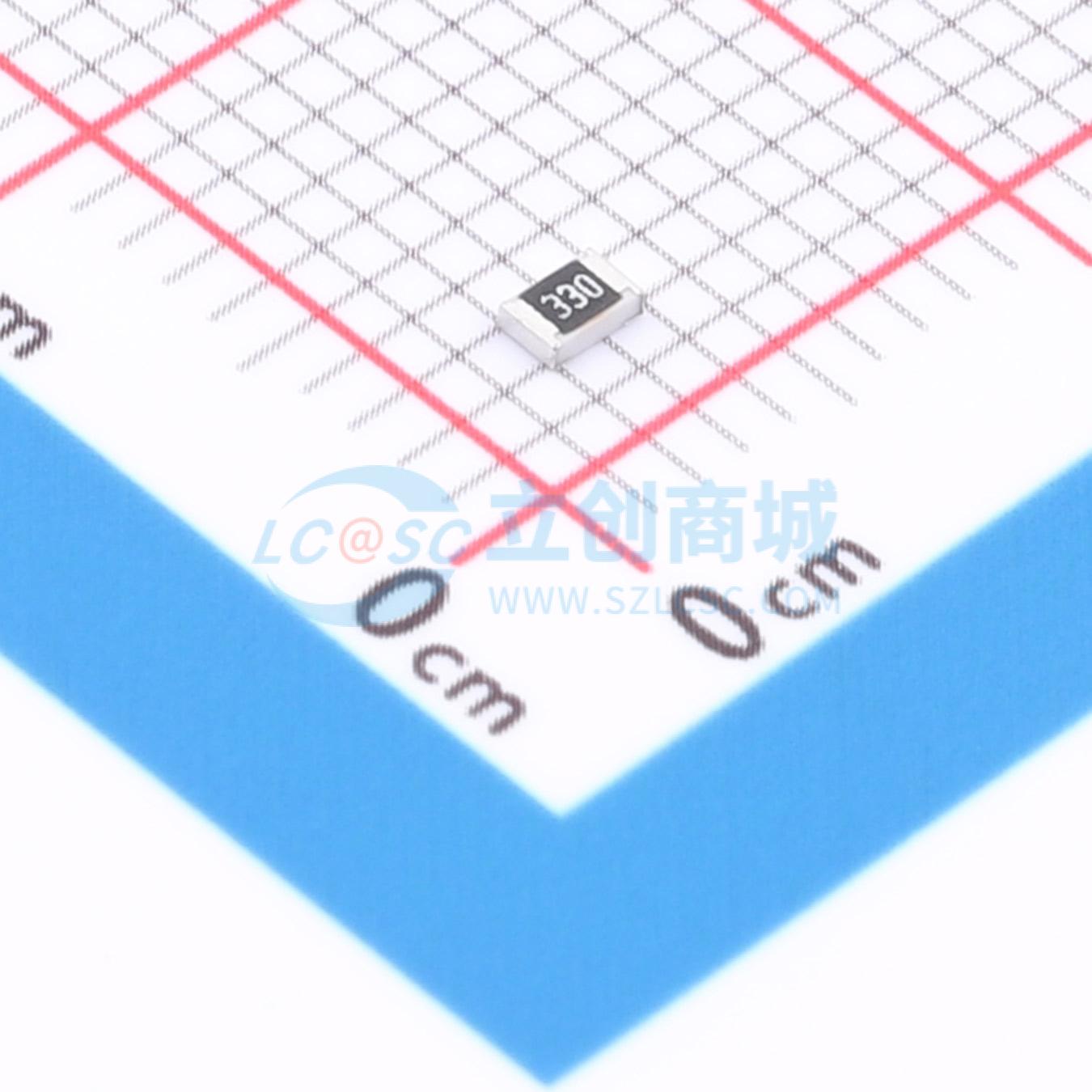 点击查看大图 HRC0805J330 FNTN实物图