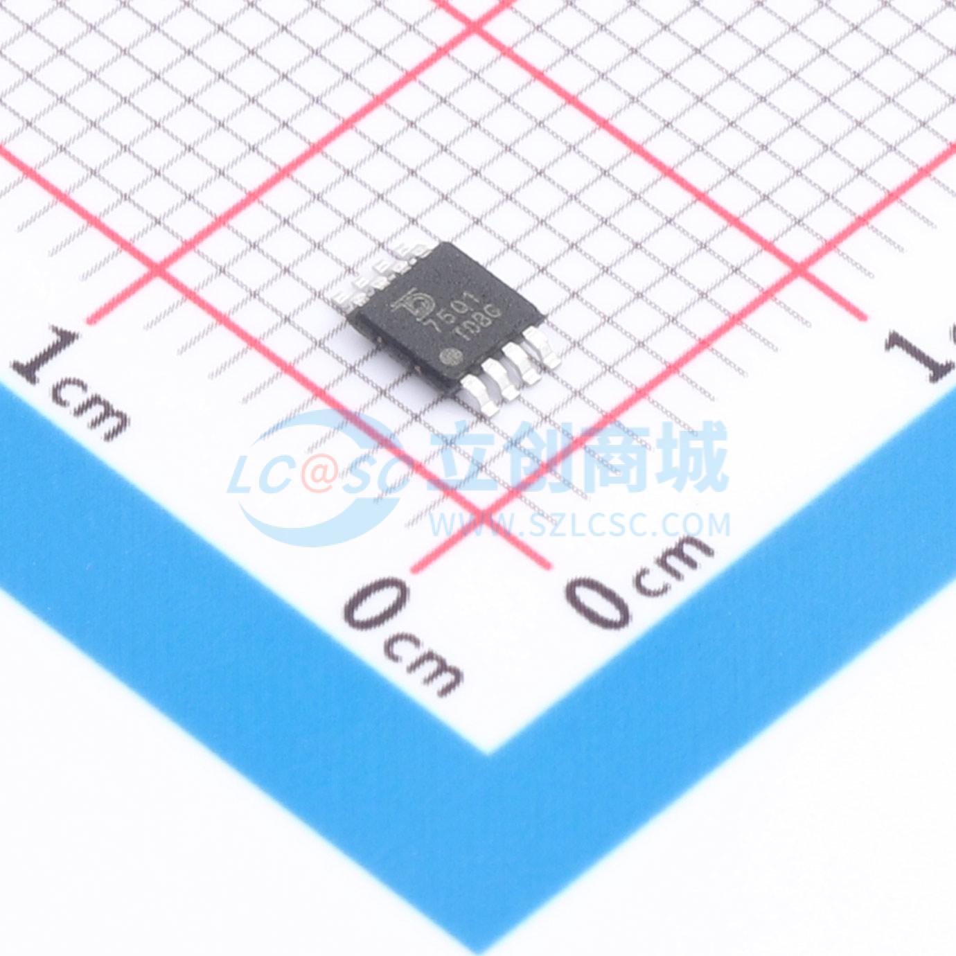 点击查看大图 TMP75AQDGKRQ1-TUDI实物图