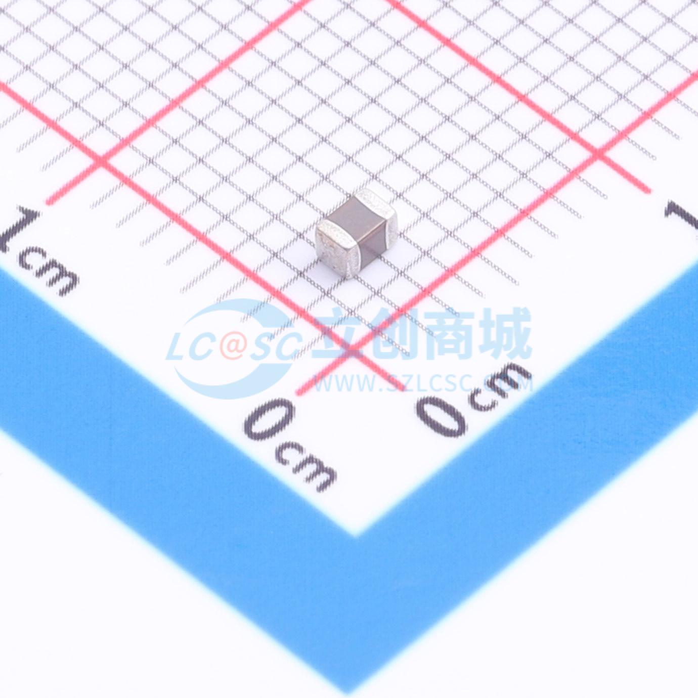 点击查看大图 CC0805X5R100V105KN实物图