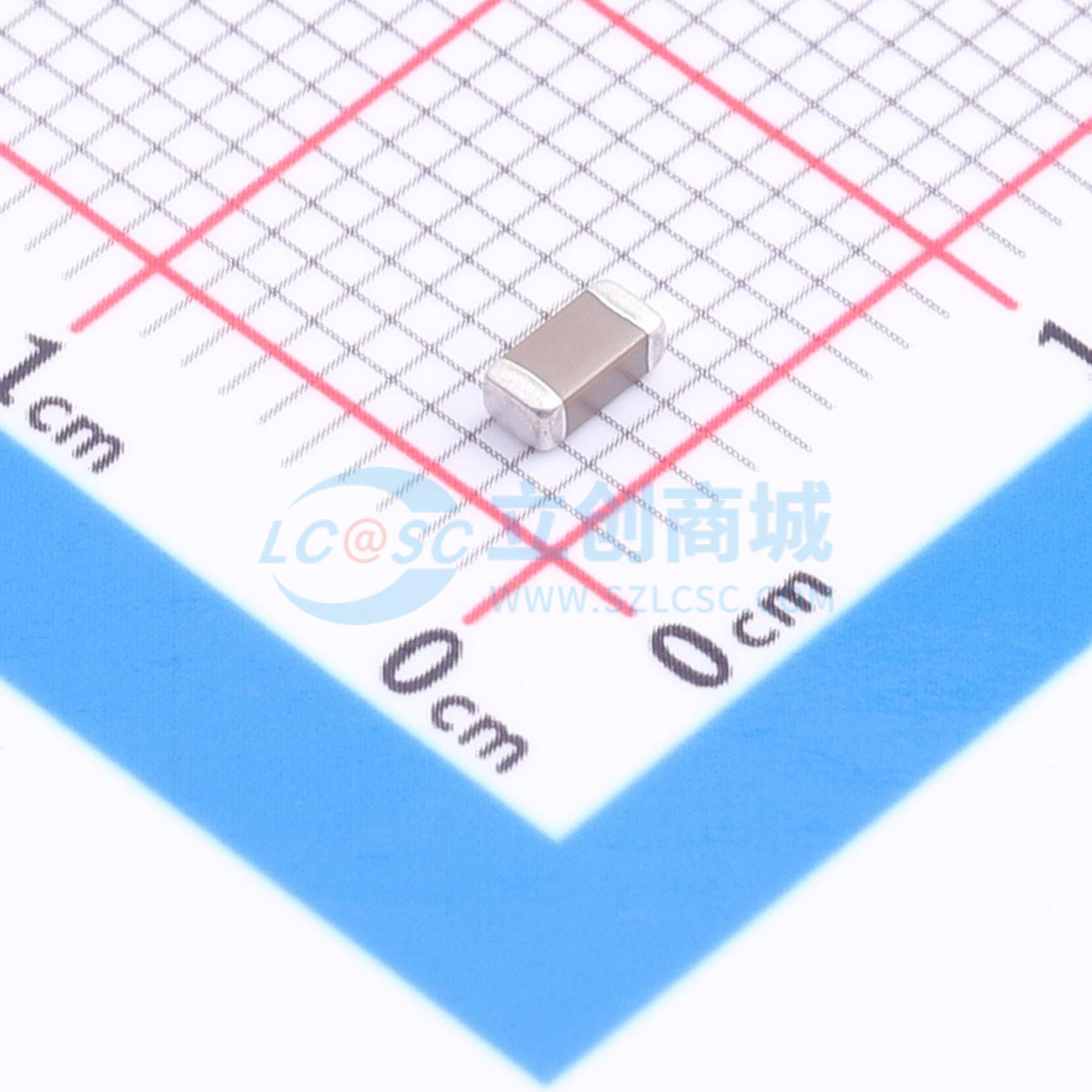 点击查看大图 CC1206Y5V25V475ZN实物图