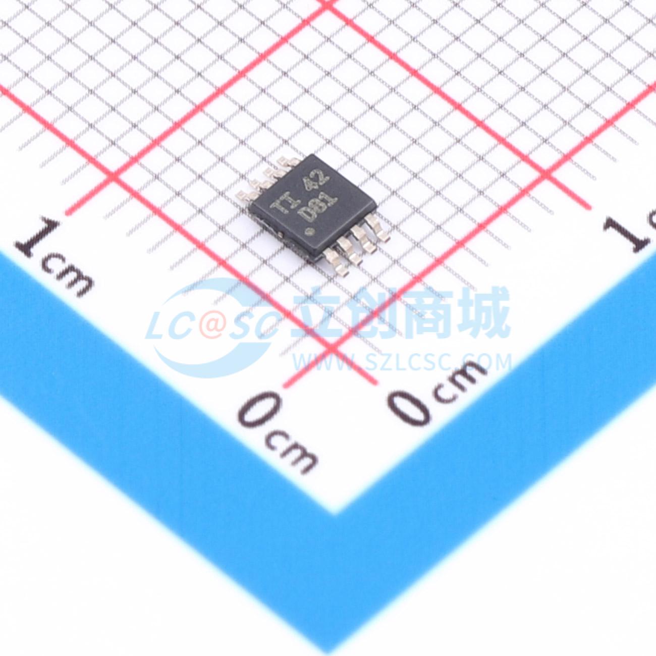 点击查看大图 DAC8551IADGKT实物图