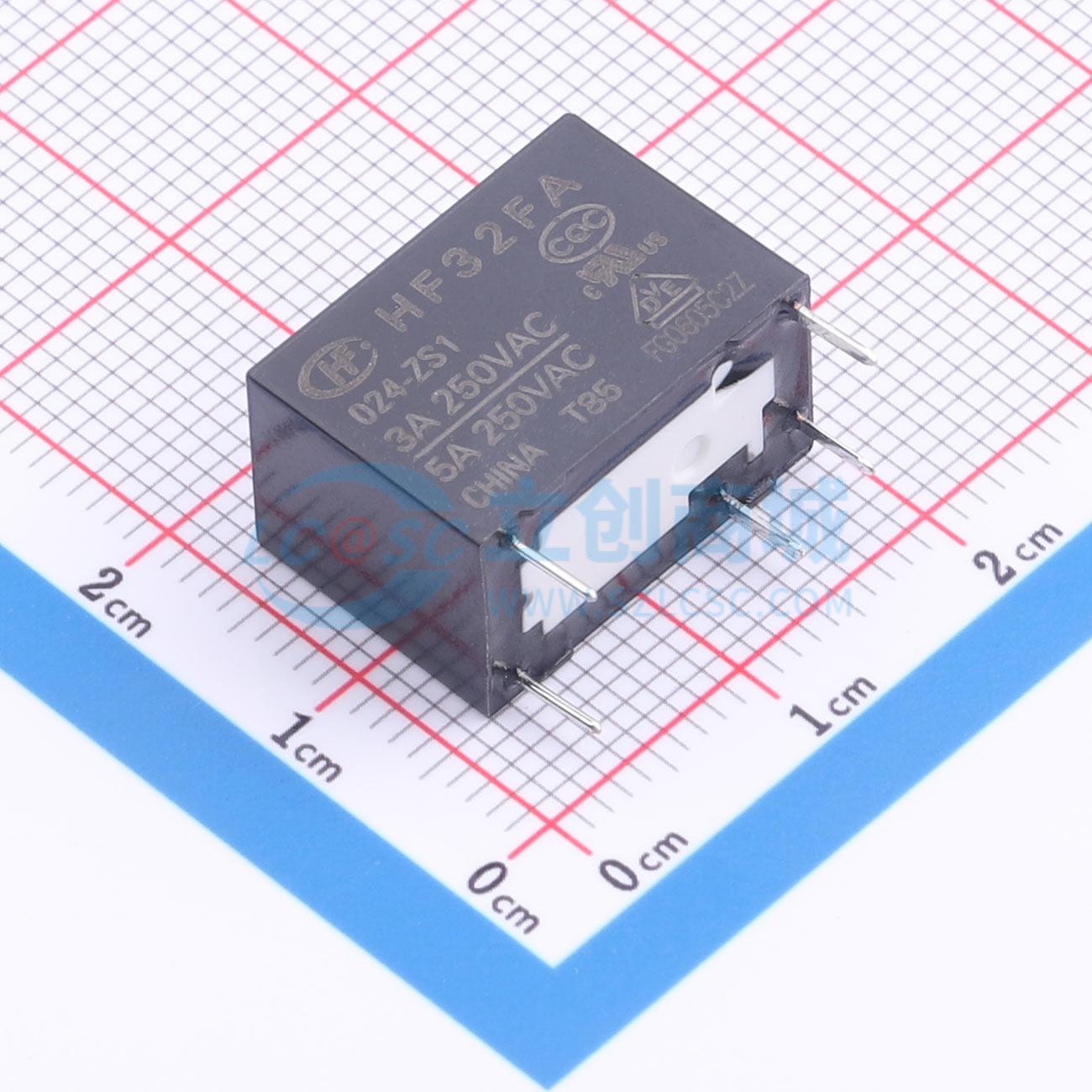 点击查看大图 HF32FA/024-ZS1实物图