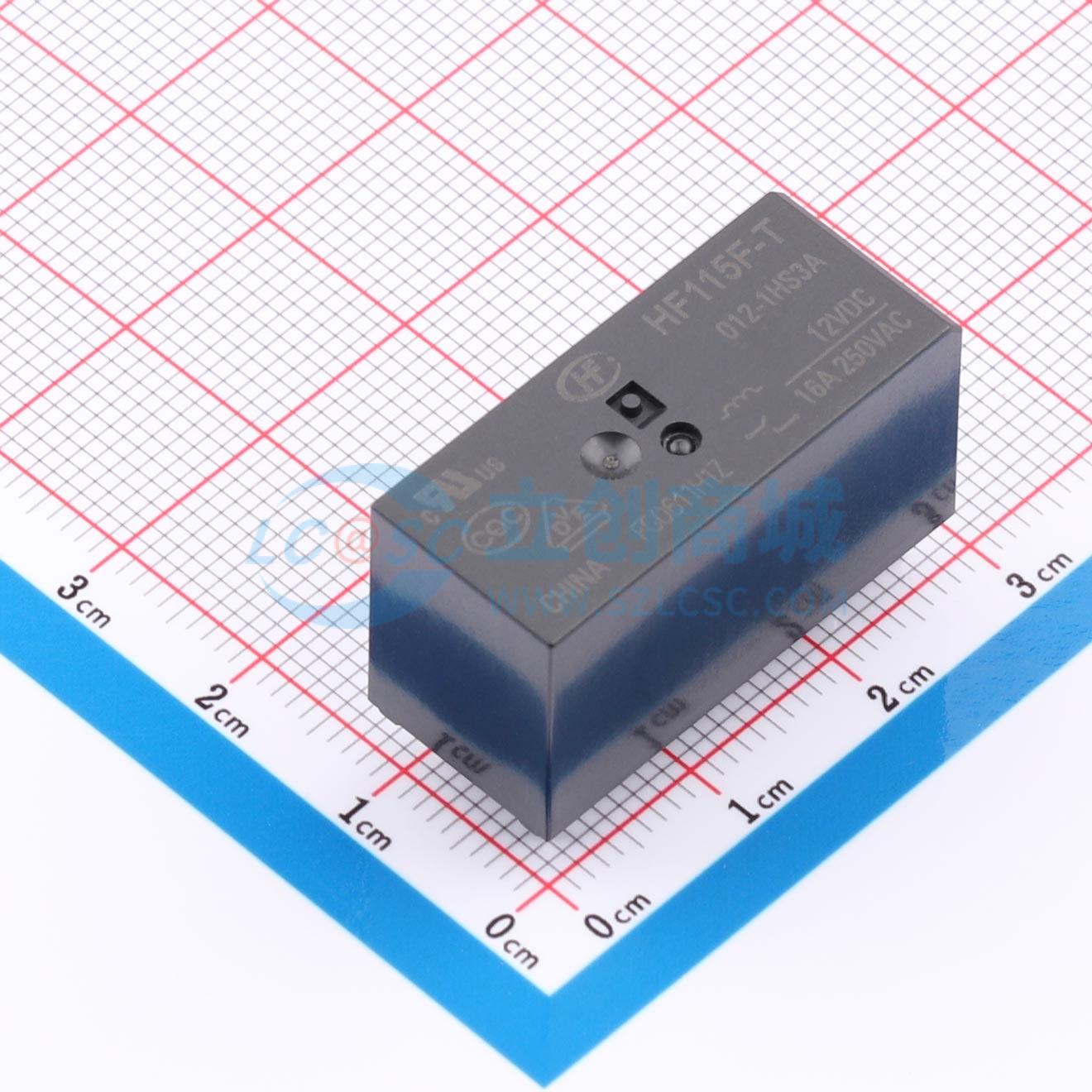 点击查看大图 HF115F-T/012-1HS3A实物图