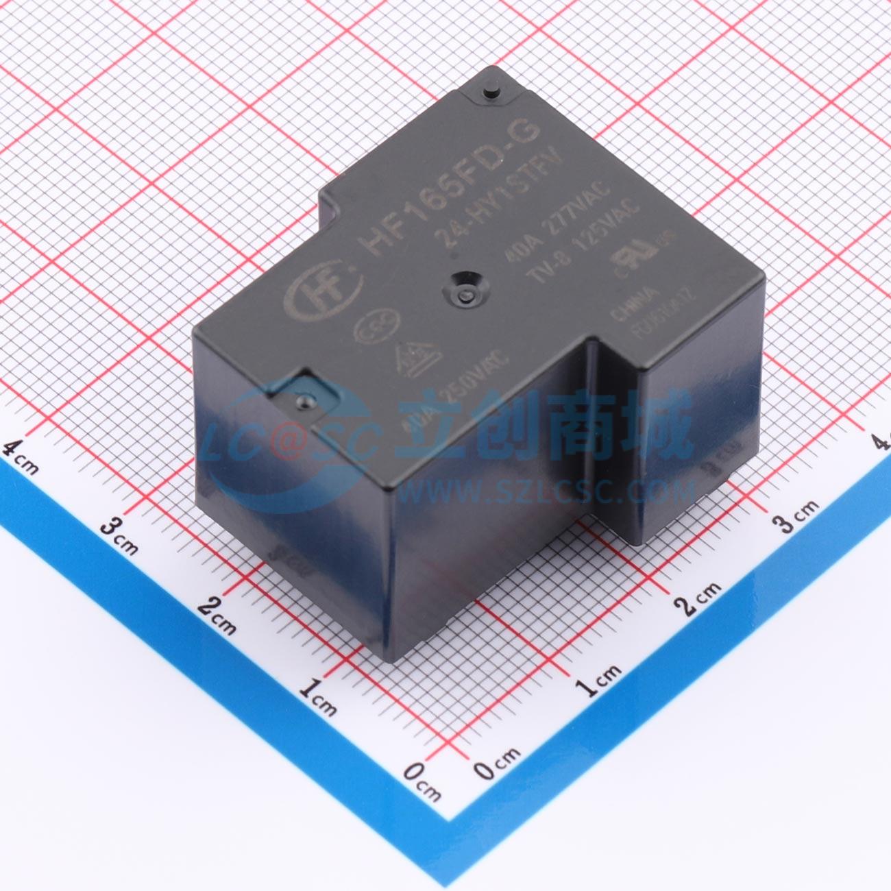 点击查看大图 HF165FD-G/24-HY1STFV实物图