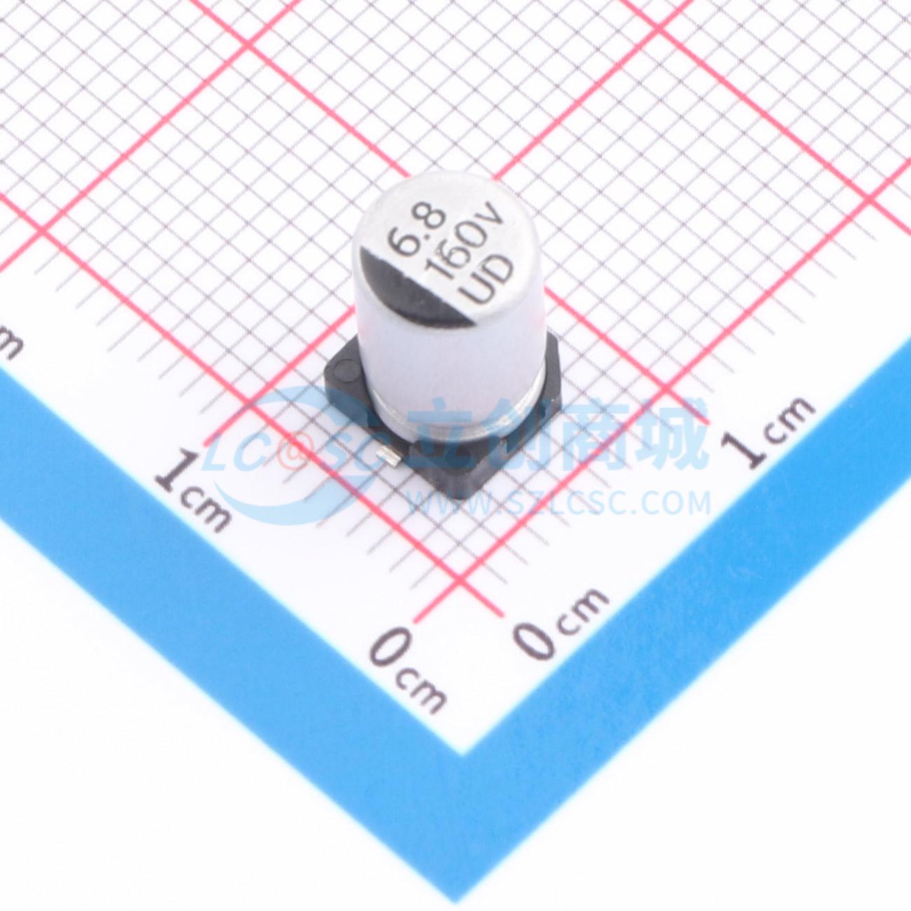 点击查看大图 RYUD160V6.8UF6*10实物图