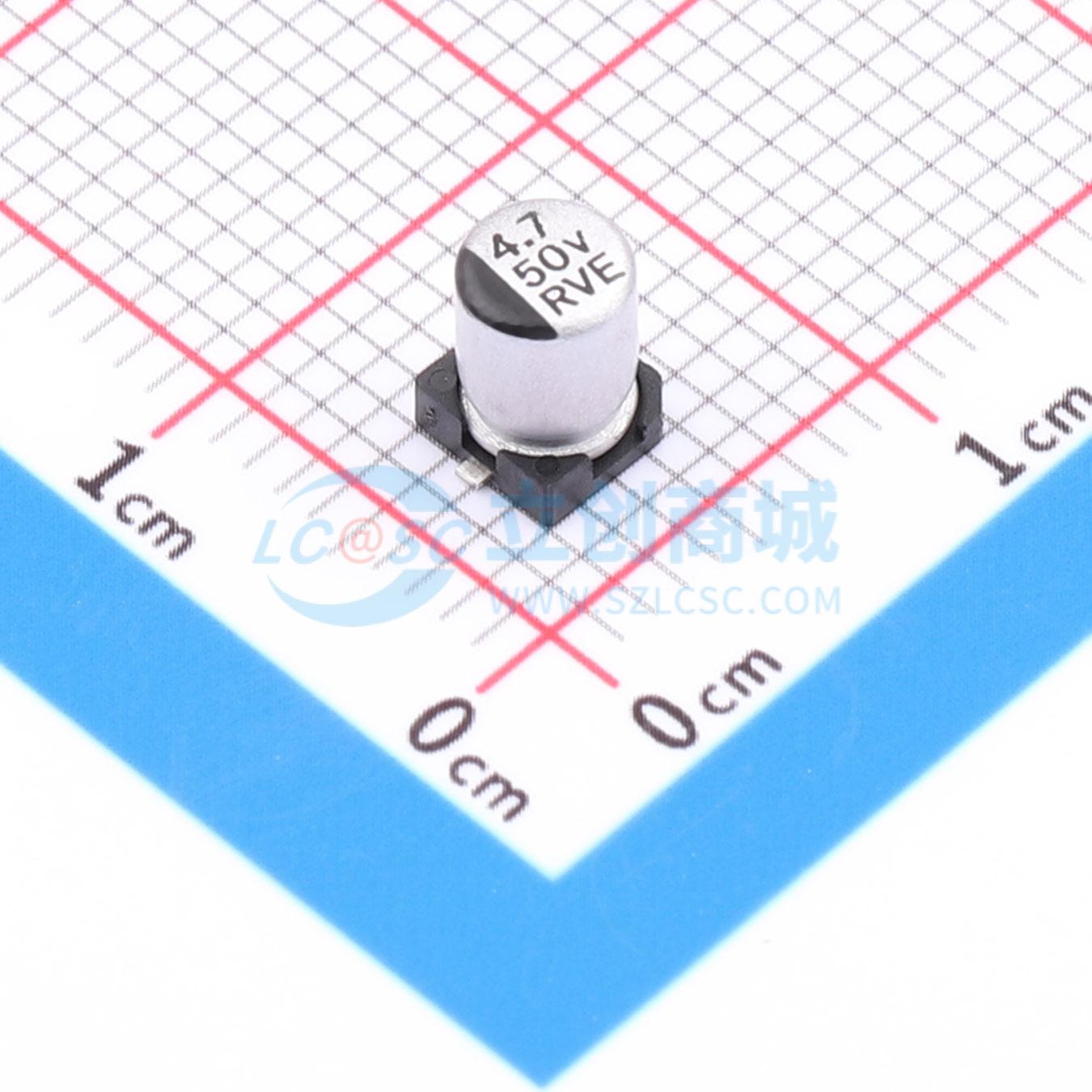 点击查看大图 RYRVE50V4.7UF4*5实物图