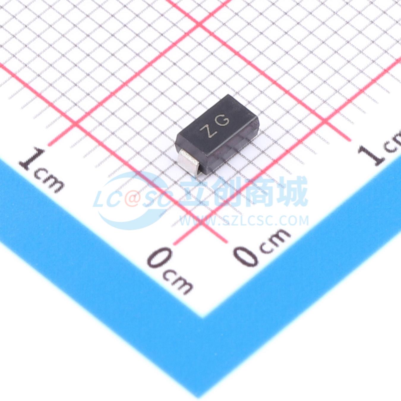 点击查看大图 SMAJ58CA实物图