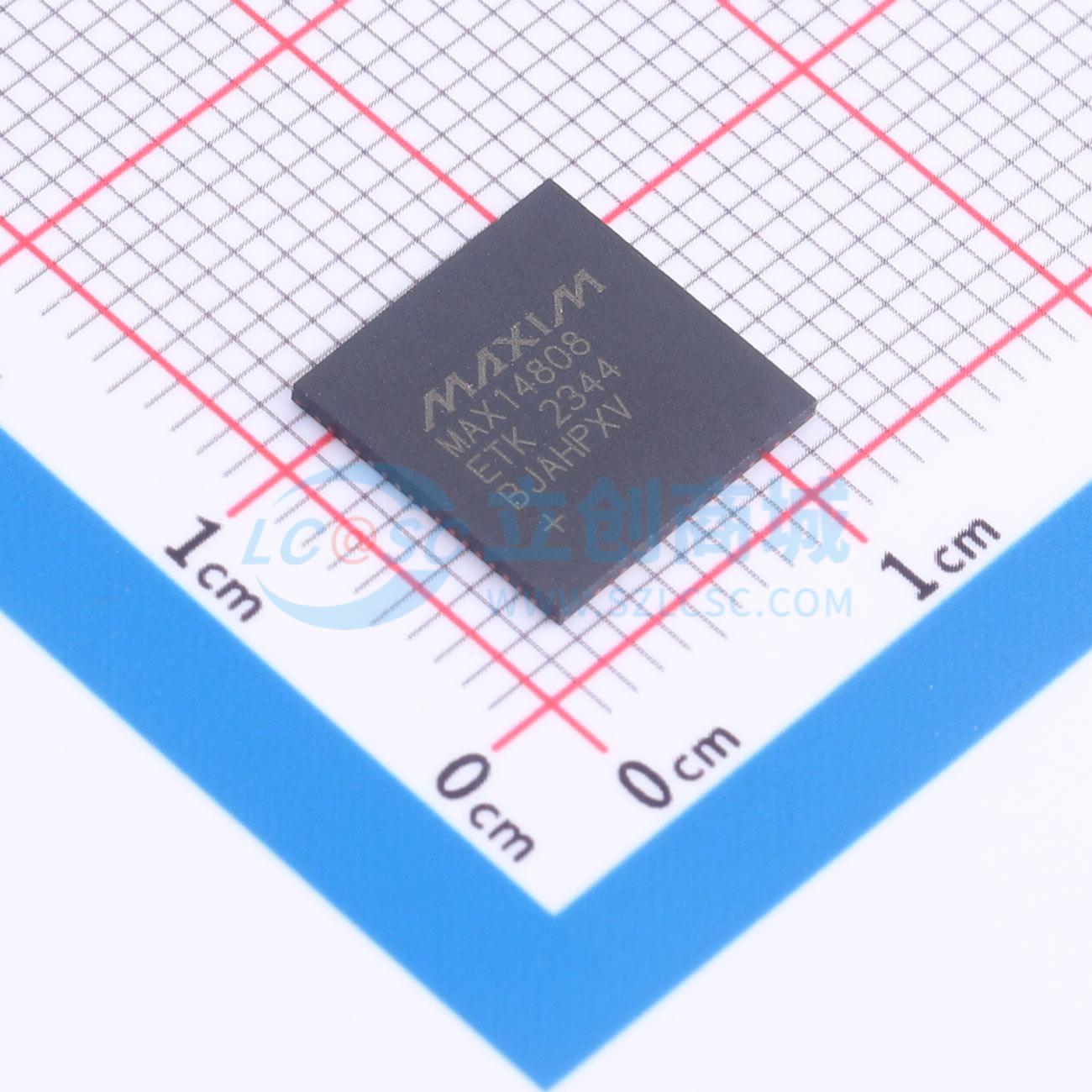 点击查看大图 MAX14808ETK+实物图