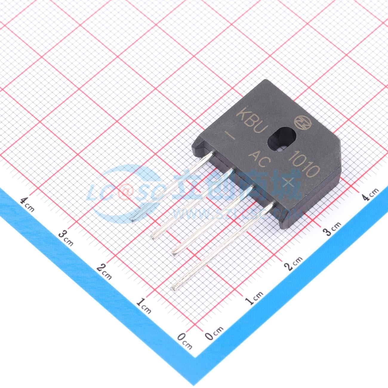 点击查看大图 KBU1010实物图