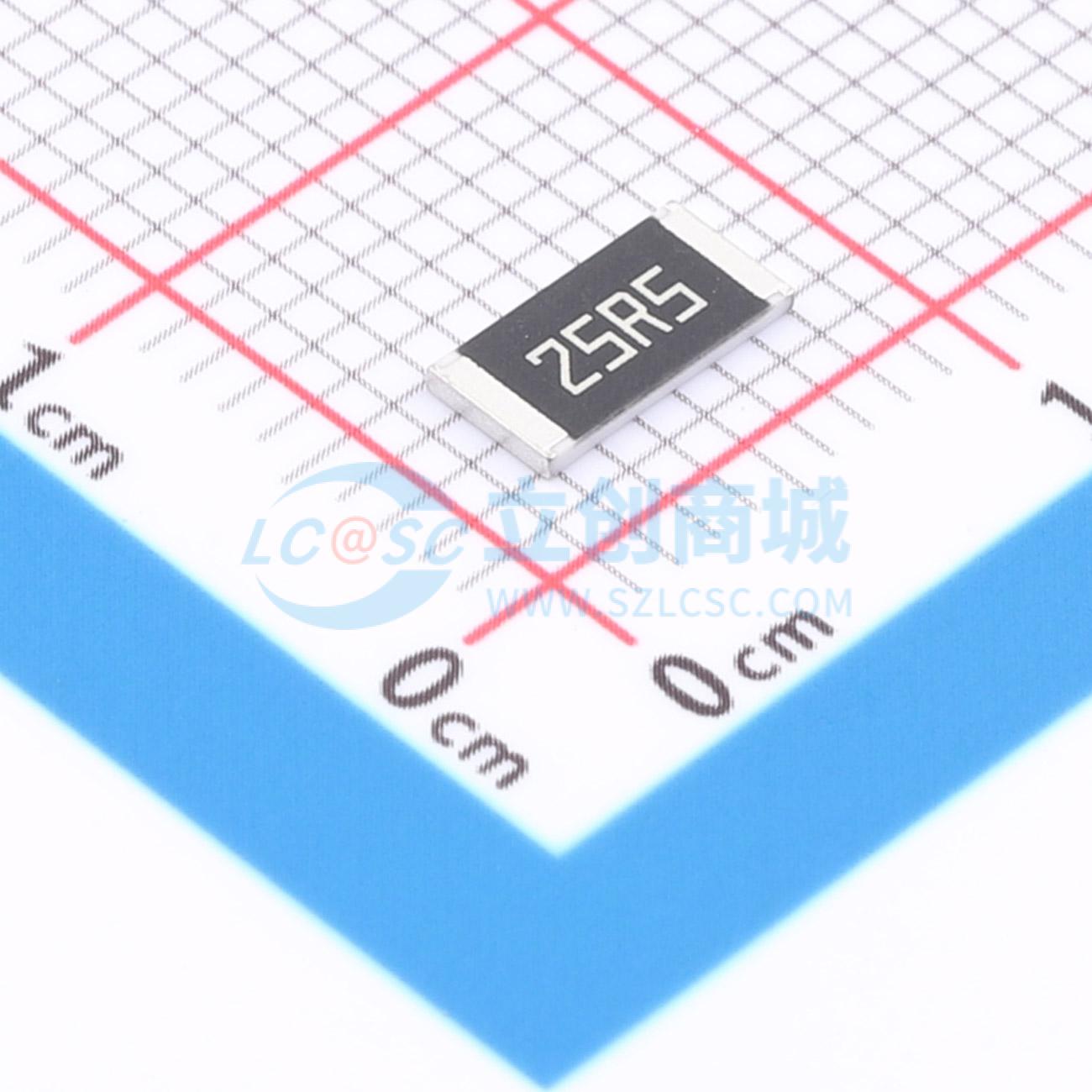 点击查看大图 FRC2512F25R5TS实物图