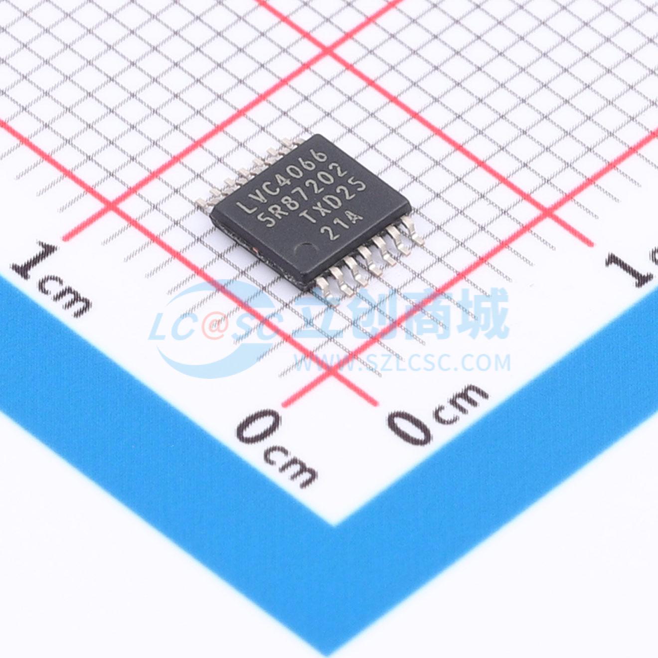 点击查看大图 74LVC4066PW-Q100J实物图