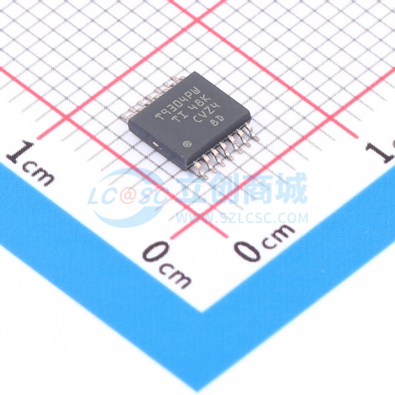 点击查看大图 TLV9304QPWRQ1实物图