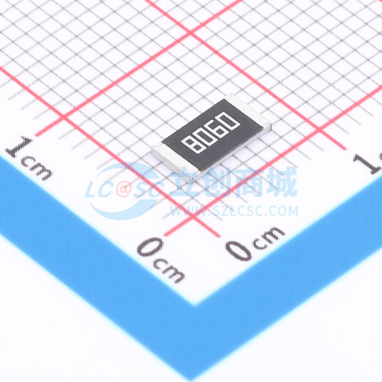 点击查看大图 FRC2512F8060TS实物图