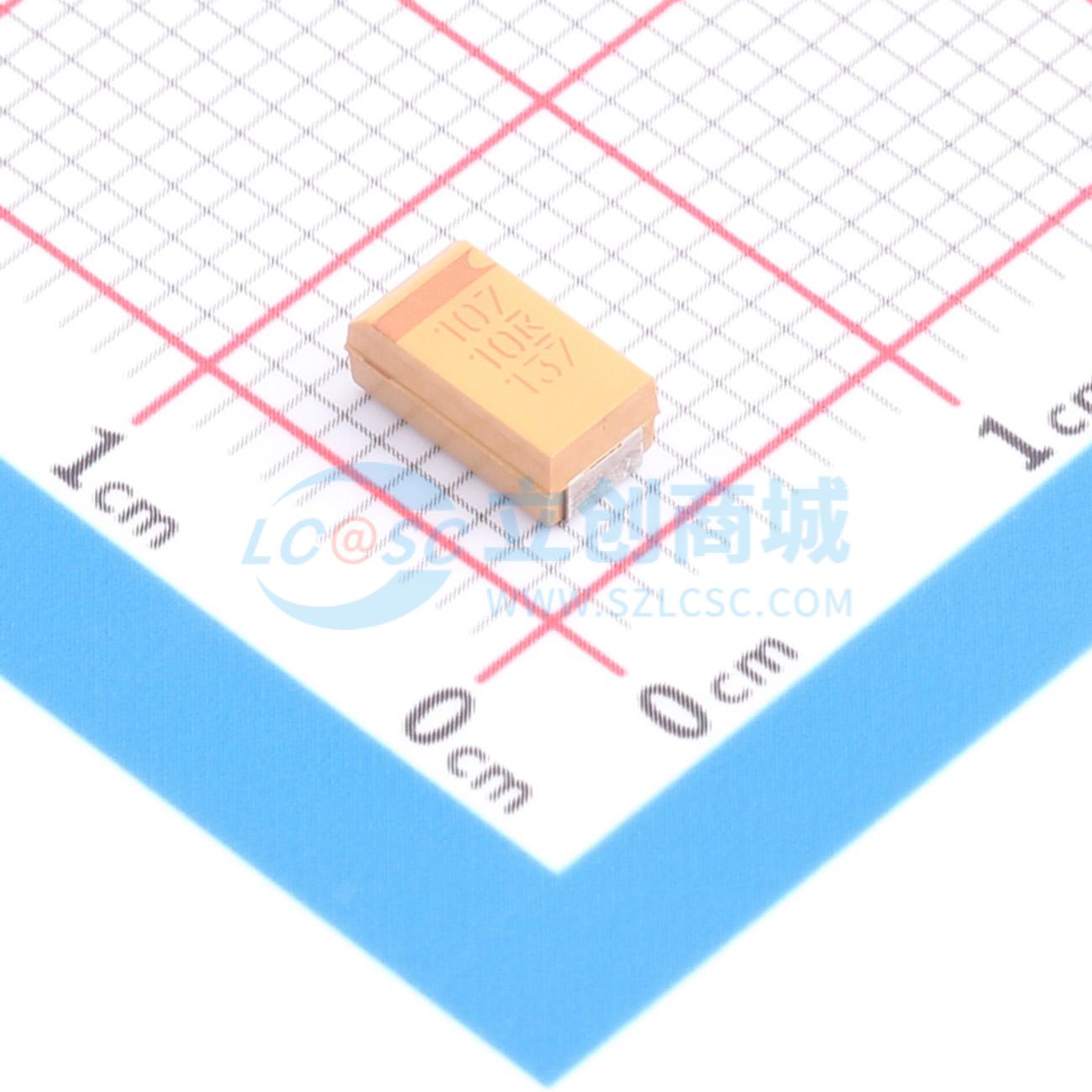 点击查看大图 T495C107K010ATE250实物图