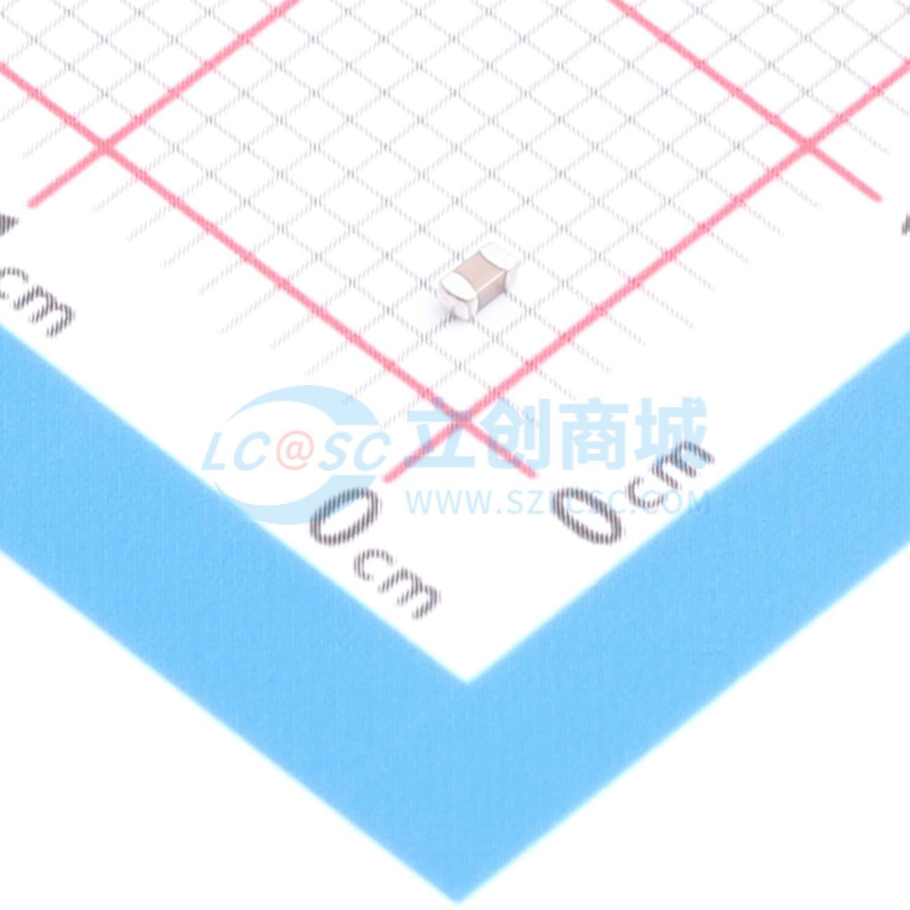 点击查看大图 C0603X102J2GACAUTO实物图