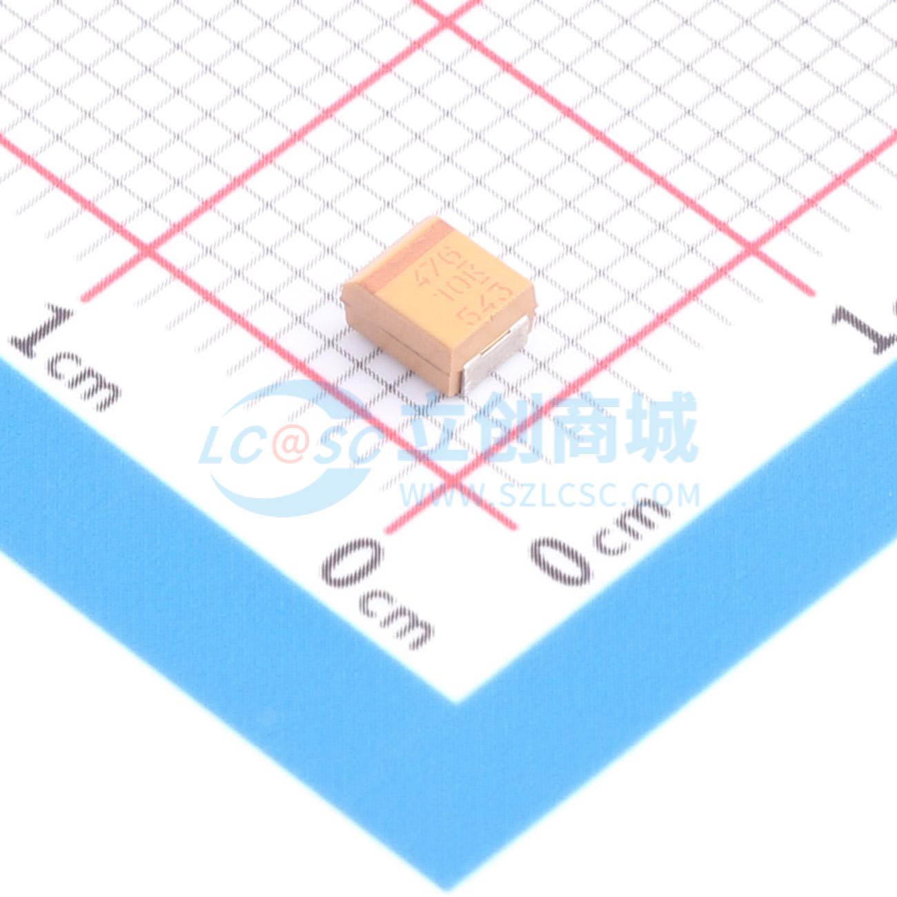点击查看大图 T491B476K010ATAUTO实物图