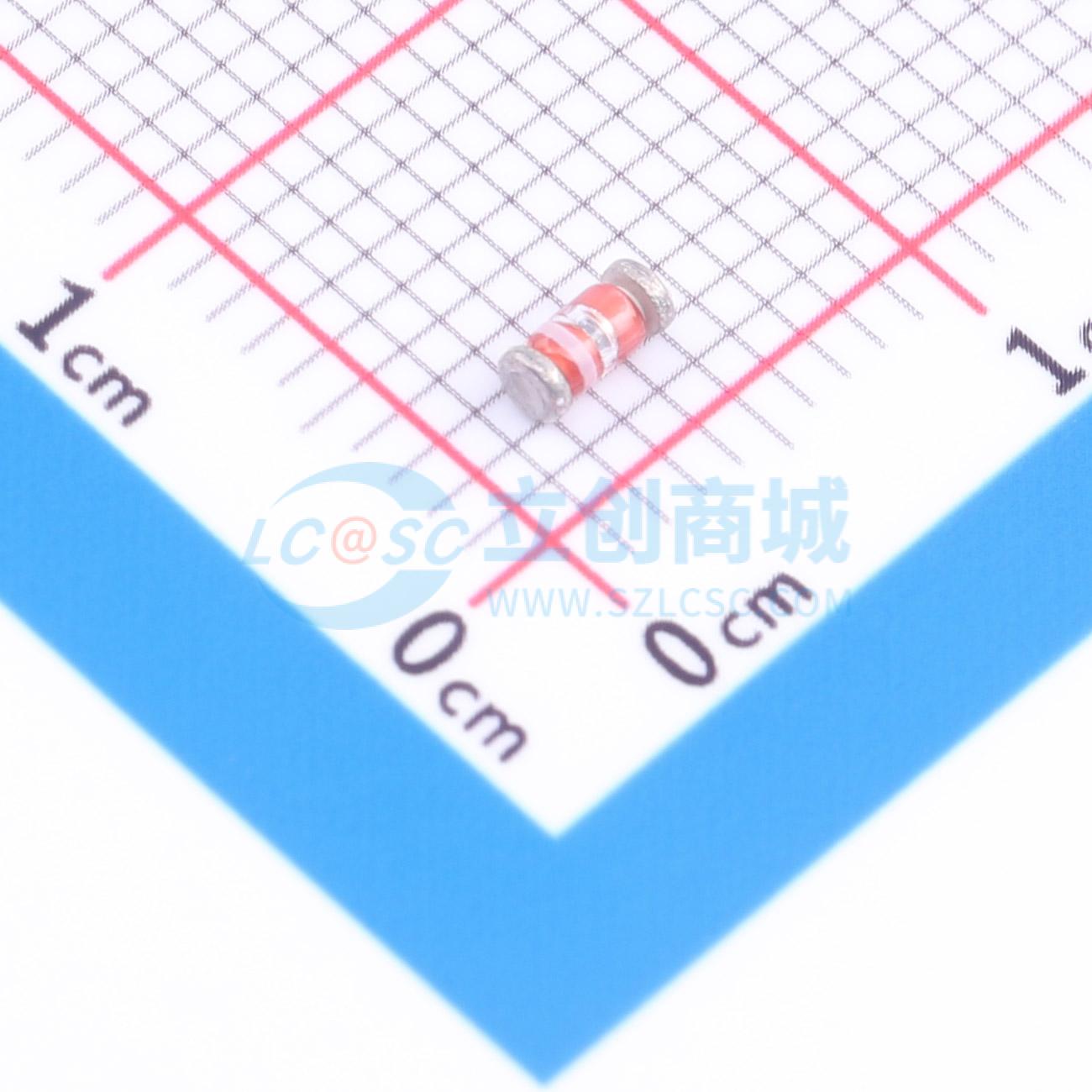 点击查看大图 1N4106UR-1实物图