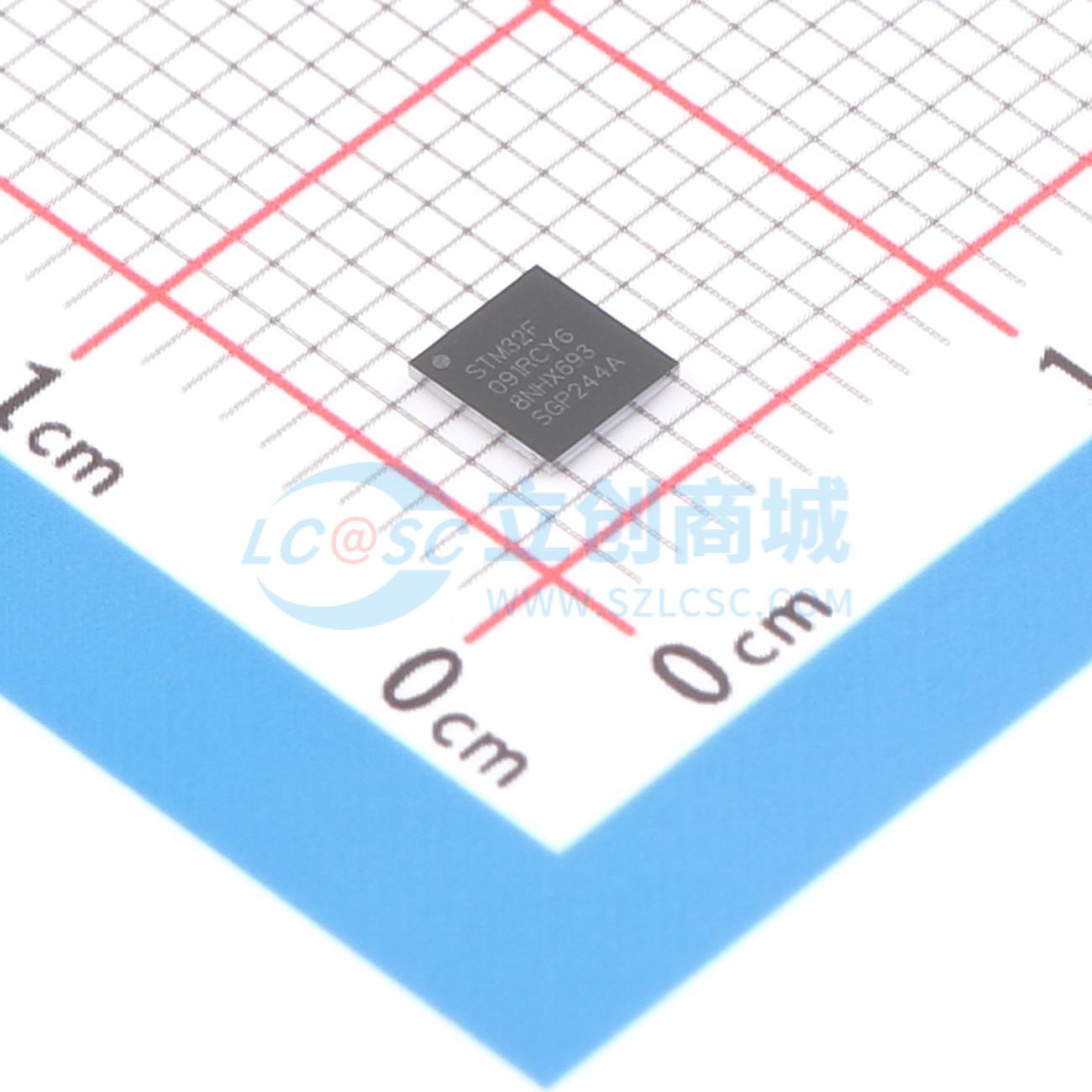 点击查看大图 STM32F091RCY6TR实物图