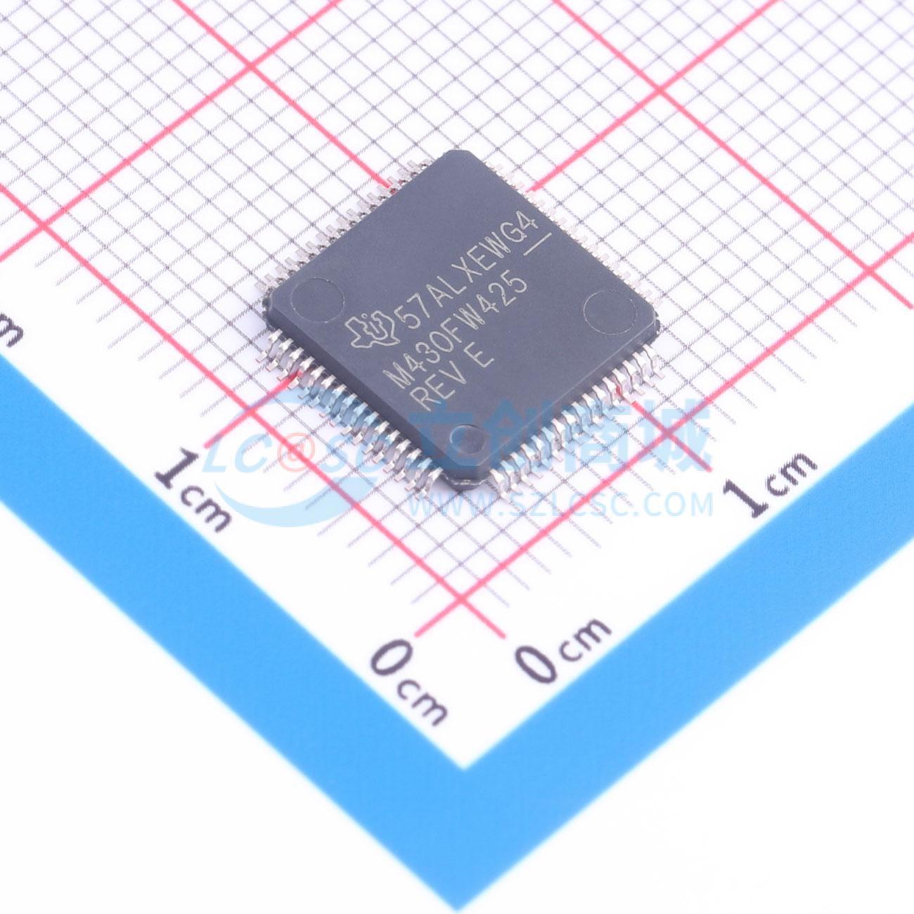 点击查看大图 MSP430FW425IPMR实物图