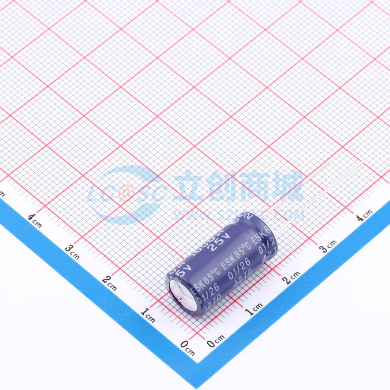 点击查看大图 ESK108M025AH4AA实物图