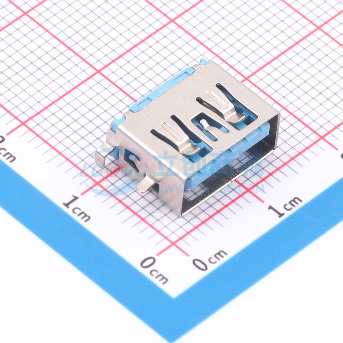 点击查看大图 USB-3.0AF-DT10.0CB3.5-B实物图