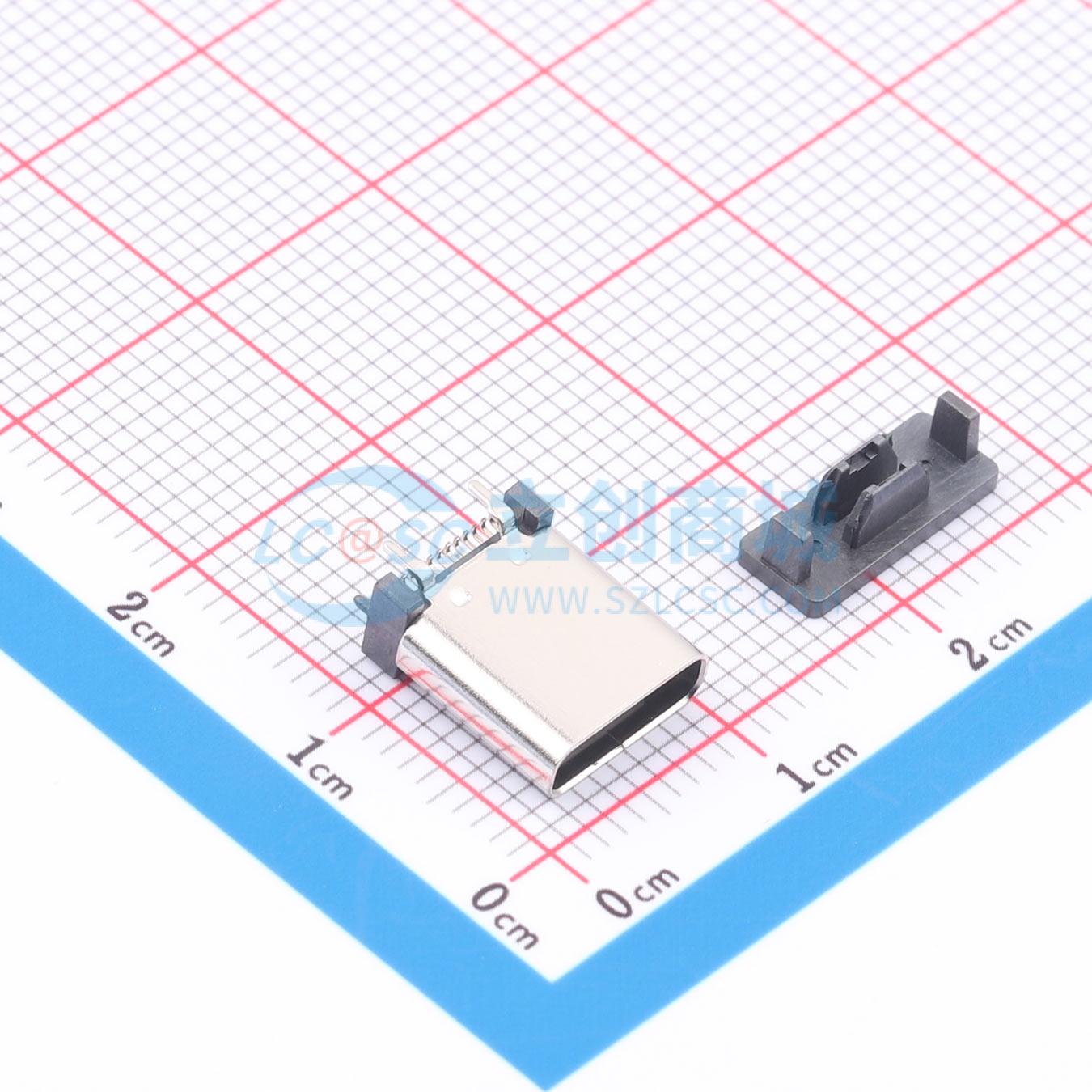 点击查看大图 Type-C-24P-LTH10.5-B实物图