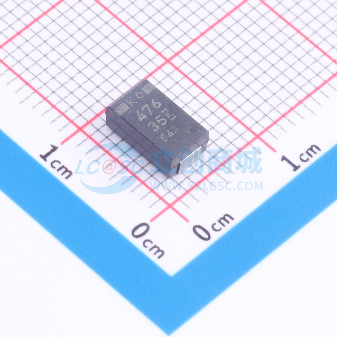 点击查看大图 T521D476M035ATE060实物图