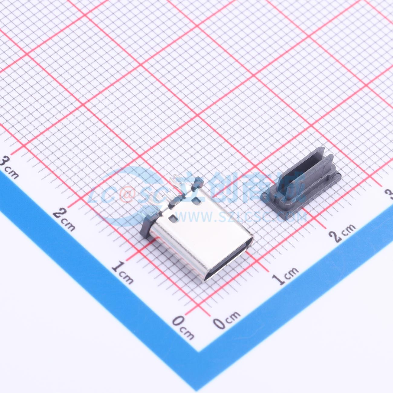 点击查看大图 LAIL-TYPE-C-14PIN-01Y-ZC实物图