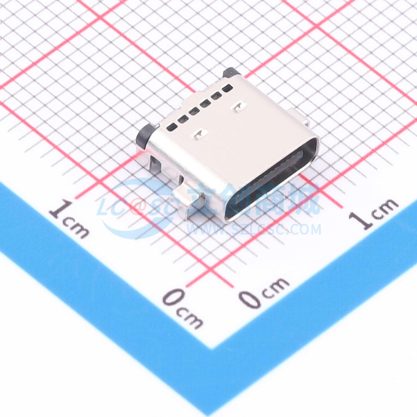 点击查看大图 Type-C-24P-CBSPT-B实物图