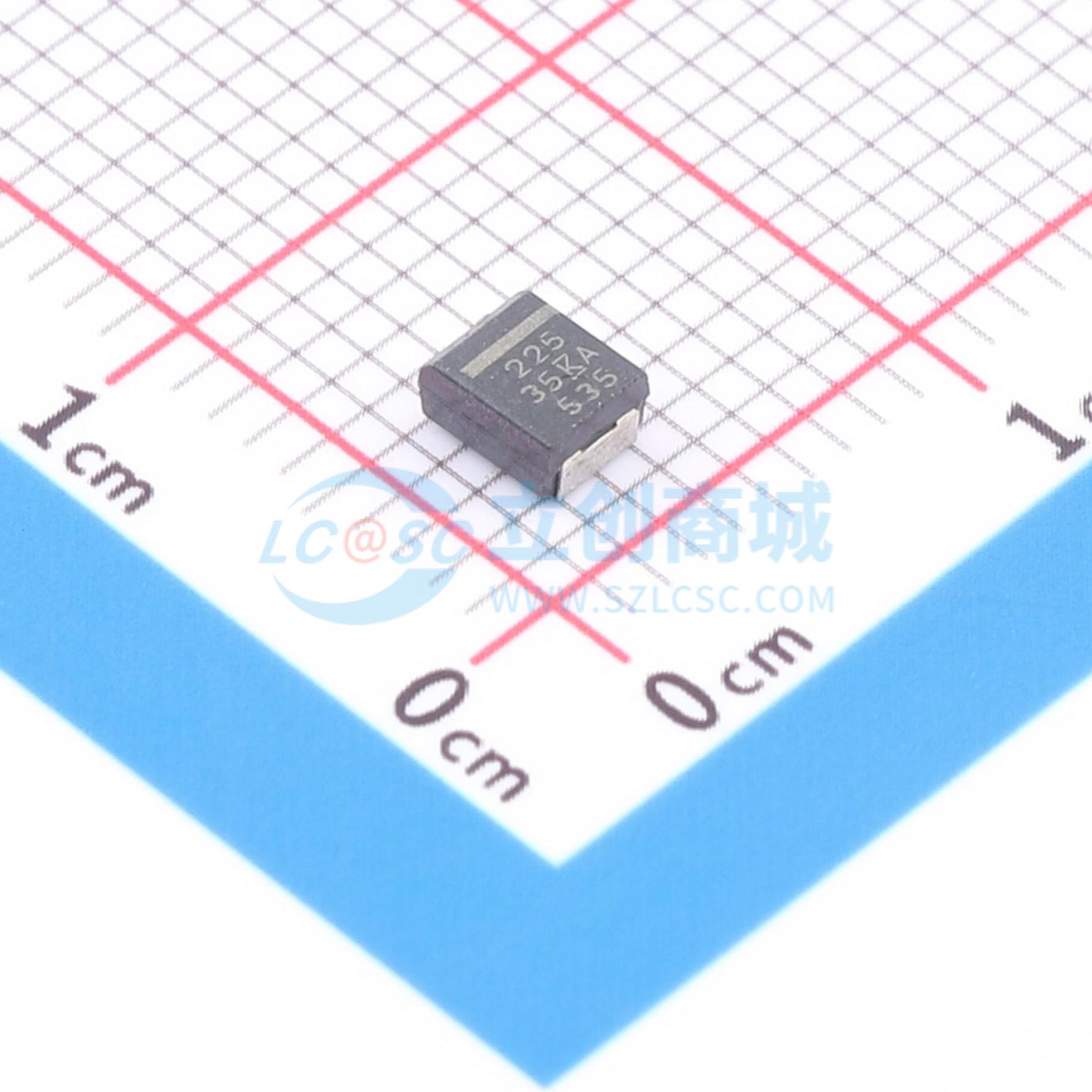 点击查看大图 T598B225M035ATE150实物图