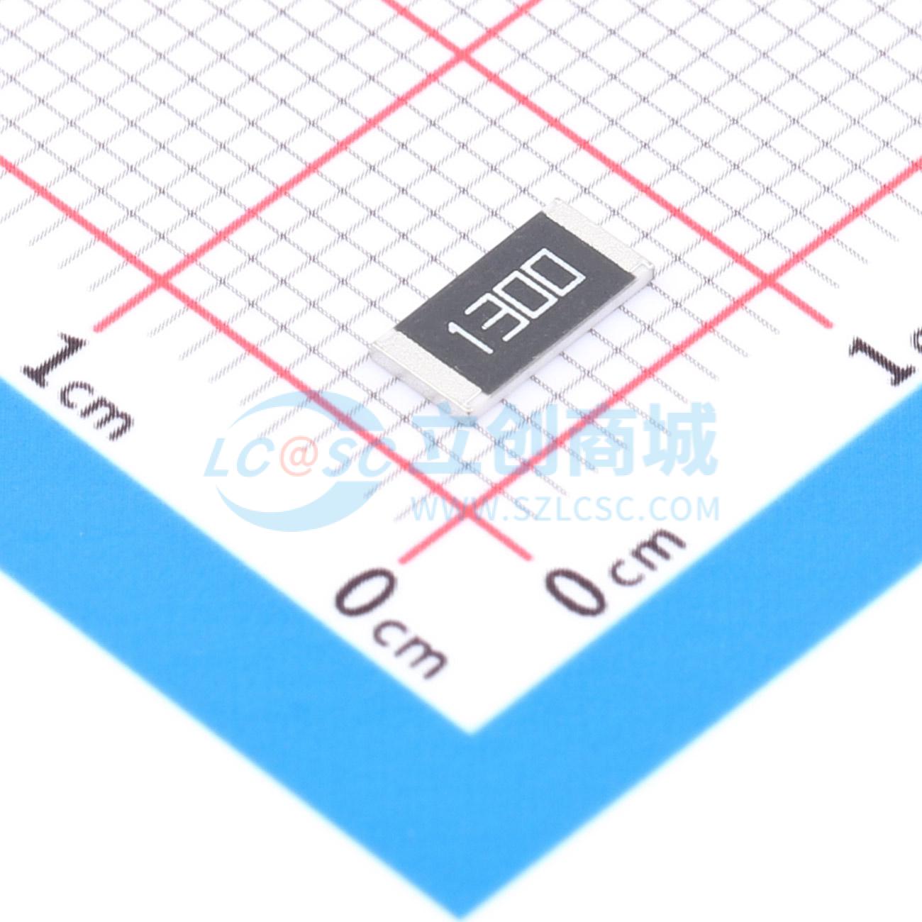 点击查看大图 FRC2512F1300TS实物图