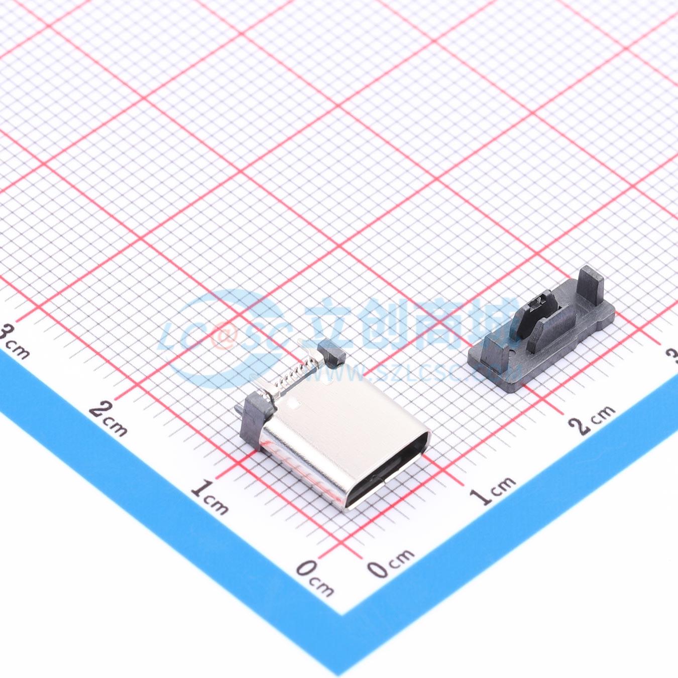点击查看大图 Type-C-24P-LTH10.0-B实物图
