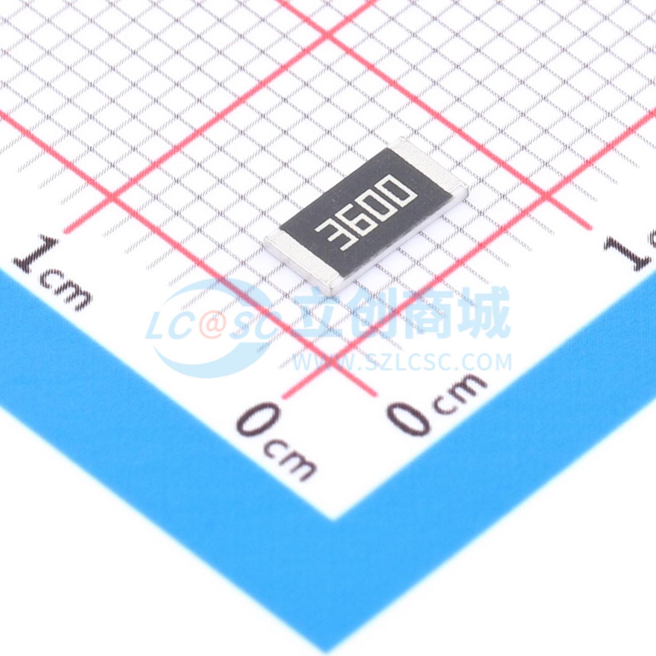 点击查看大图 FRC2512F3600TS实物图