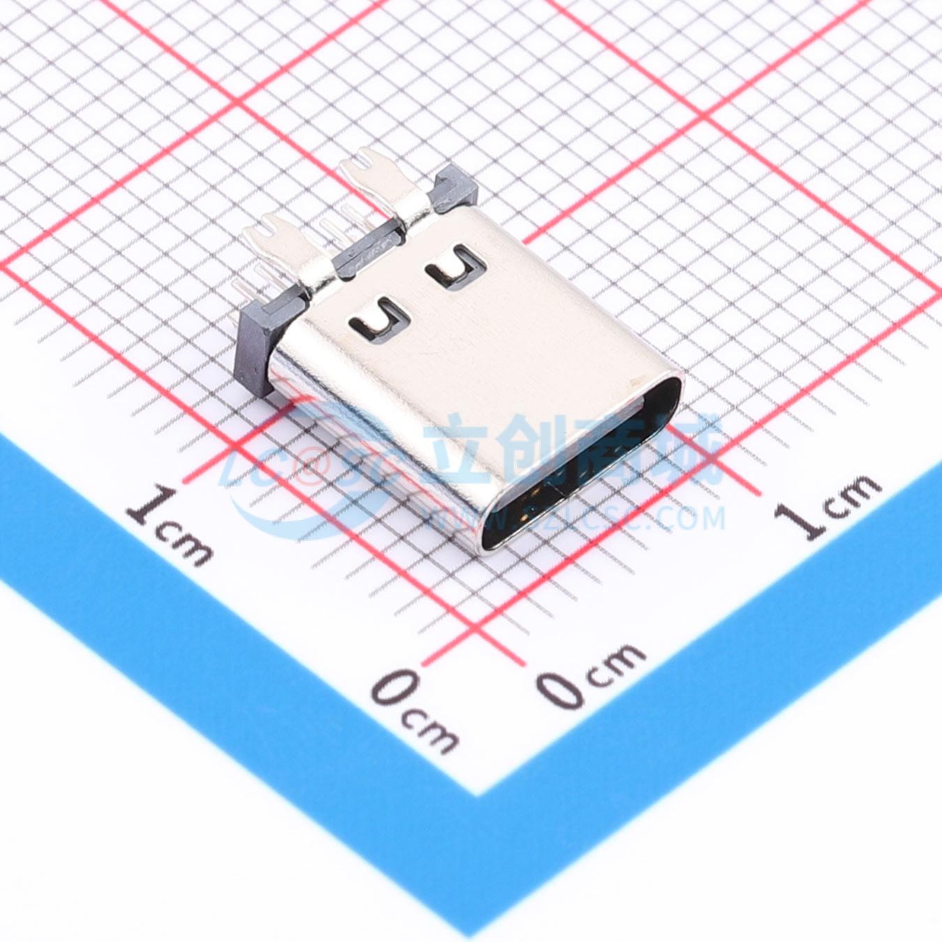 点击查看大图 Type-C-16P-ZCH10.0-B实物图