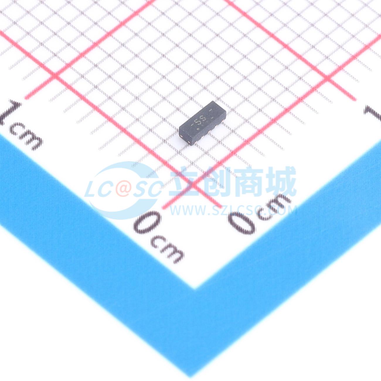 点击查看大图 PESD4USB5UTBS-QX实物图