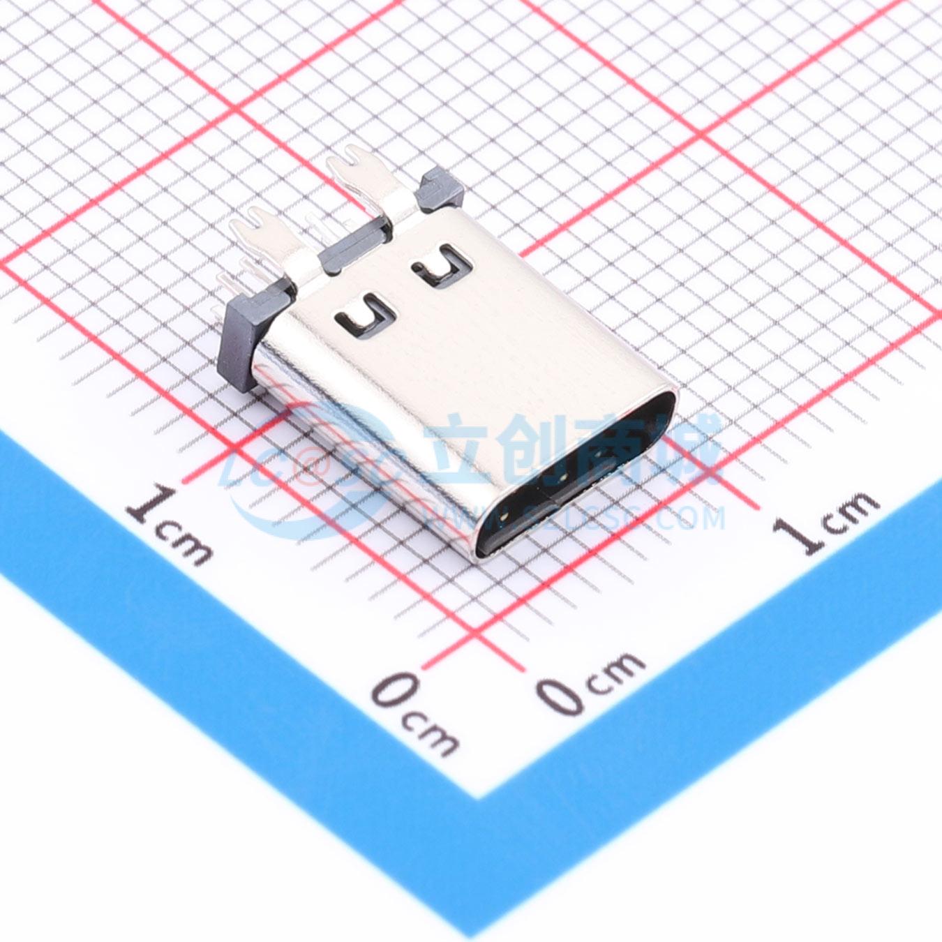 点击查看大图 Type-C-14P-ZCH10.3-B实物图