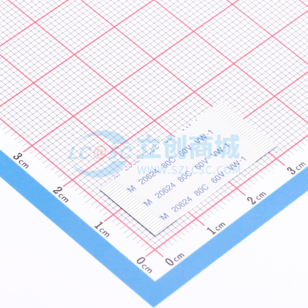 点击查看大图 0.5x26x30xA(3/3/5/5)(0.035x0.3)实物图