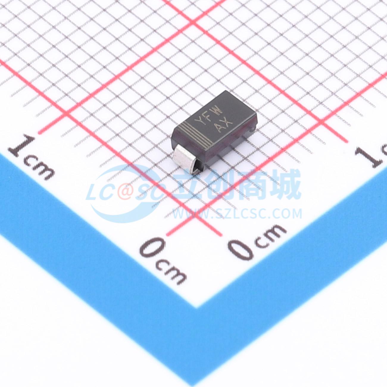 点击查看大图 SMAJ10A实物图