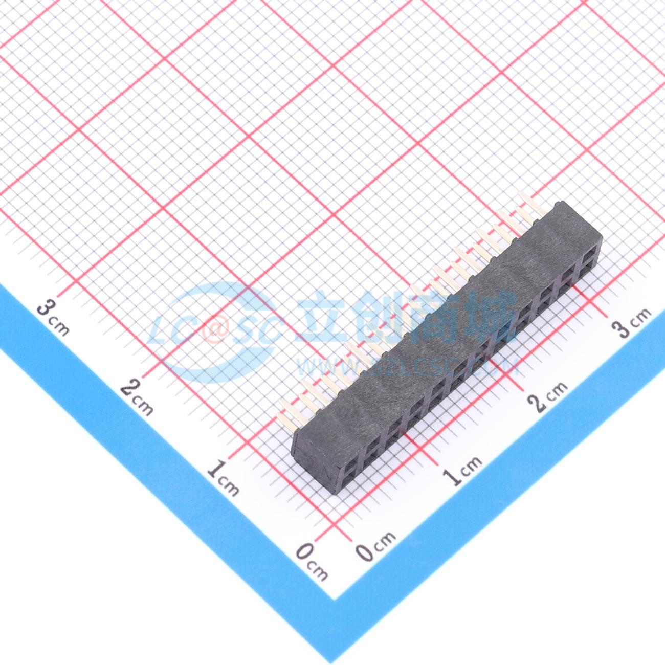 点击查看大图 KH-2.54FH-2X12P-H5.0实物图