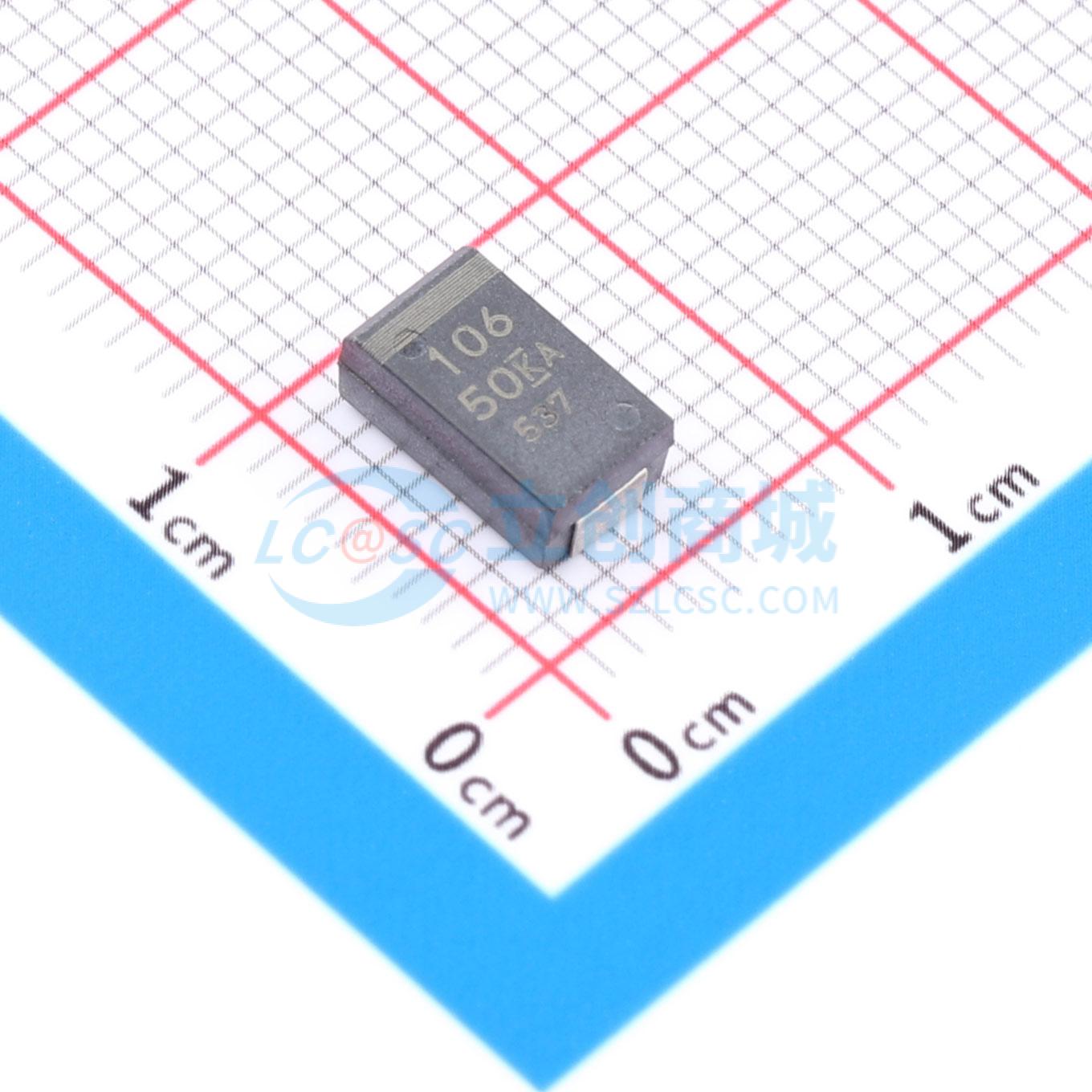 点击查看大图 T599D106M050ATE120实物图