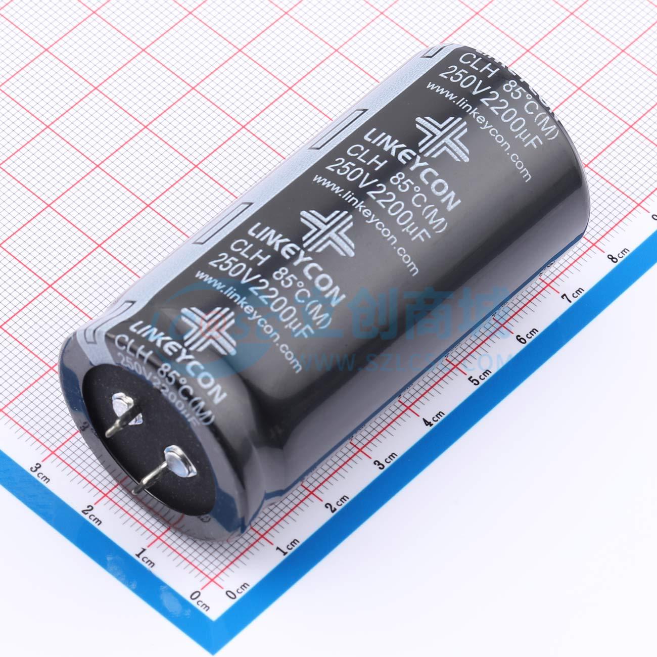 点击查看大图 ZCLH222M250SWAAP700L实物图