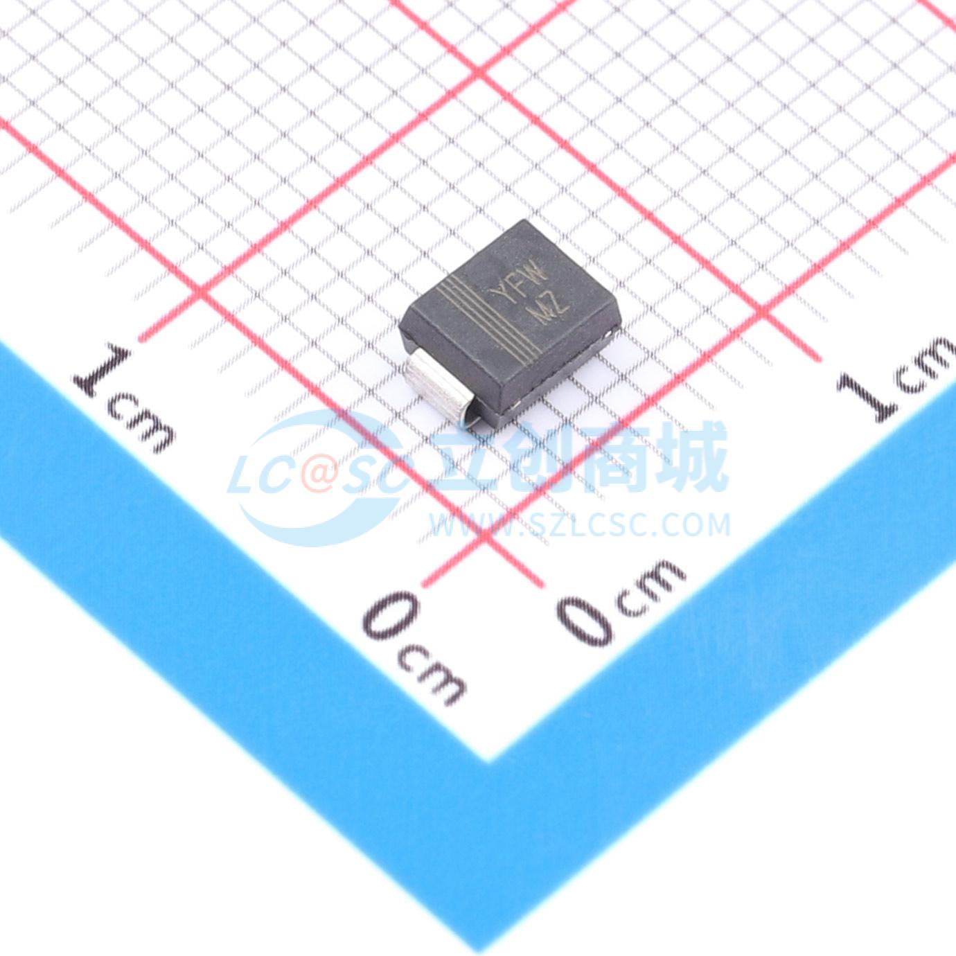 点击查看大图 SMBJ51A实物图