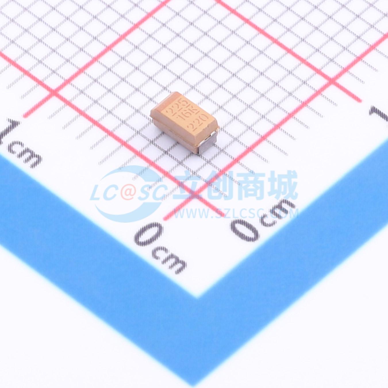 点击查看大图 T491A225K016AH实物图