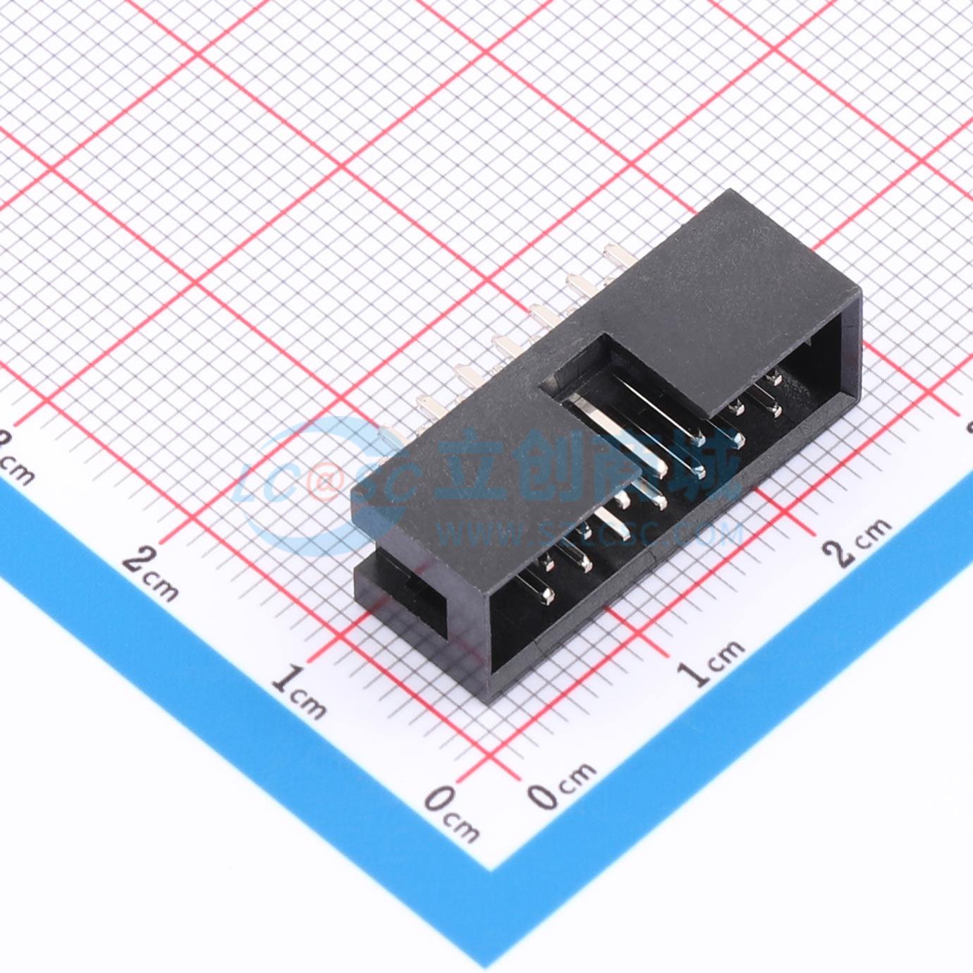 点击查看大图 LAIL-SI-2.54-2X7P-ZC实物图