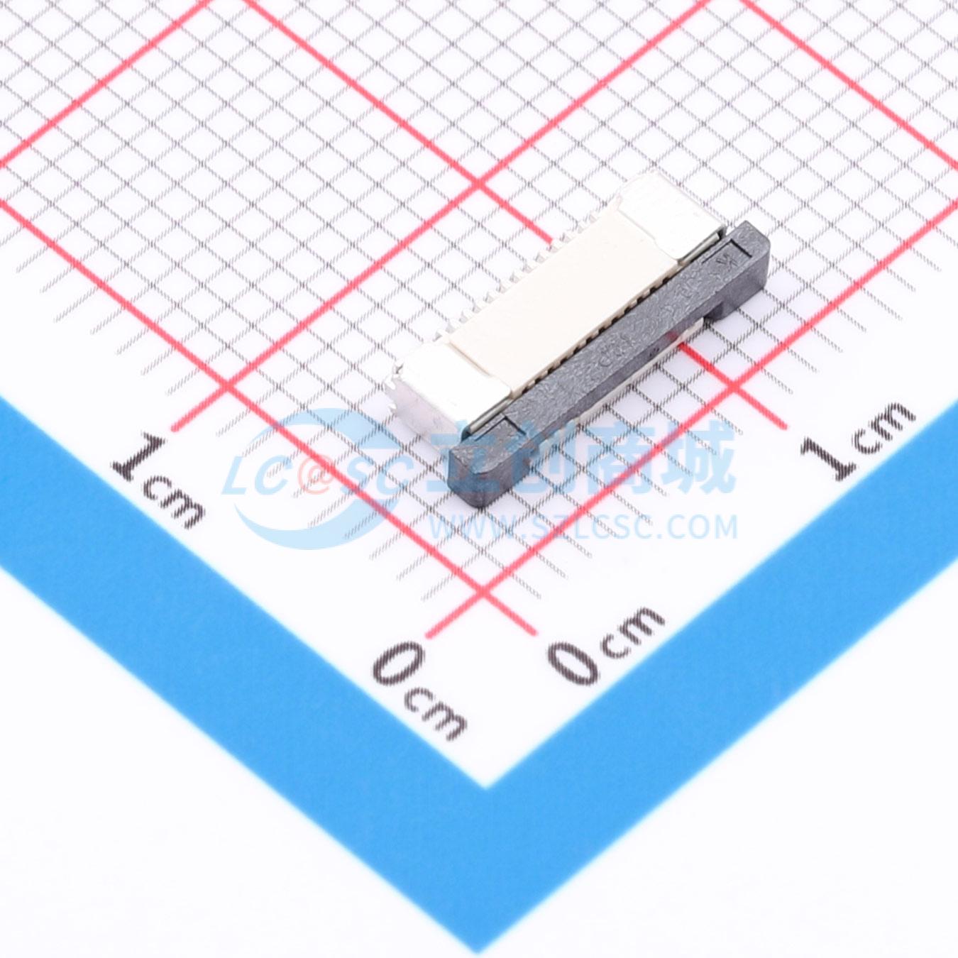 点击查看大图 SH-FPC0.5-12PCLXJ-H2.0实物图