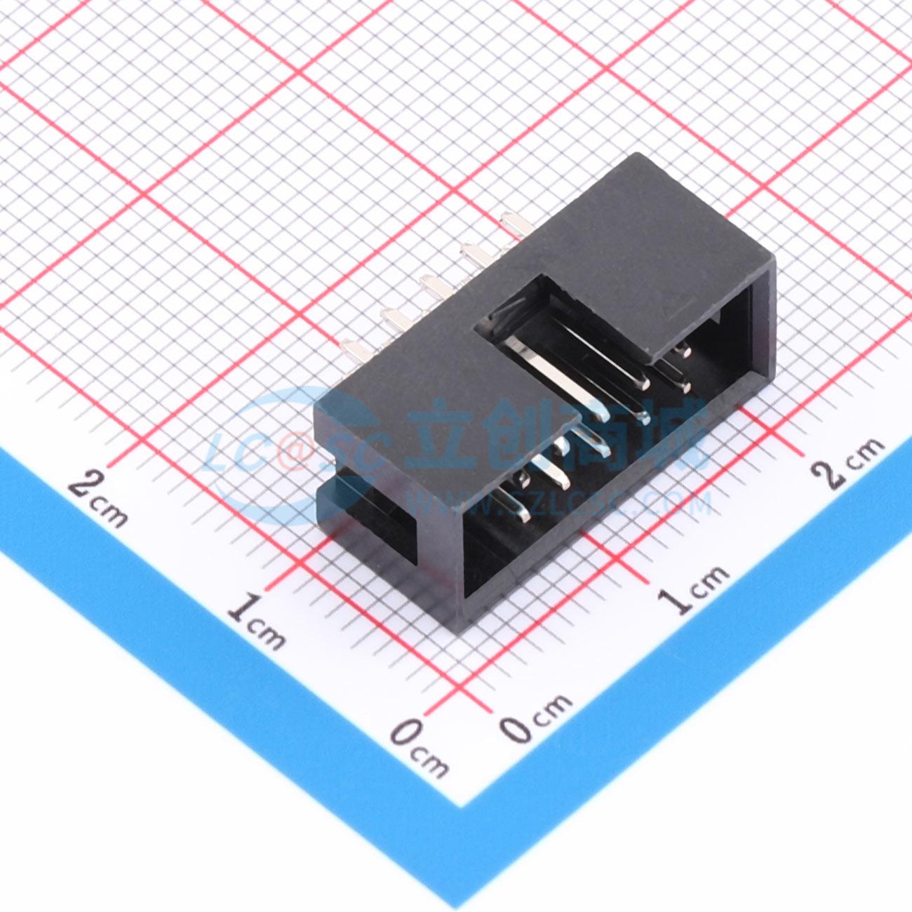 点击查看大图 LAIL-SI-2.54-2X5P-ZC实物图